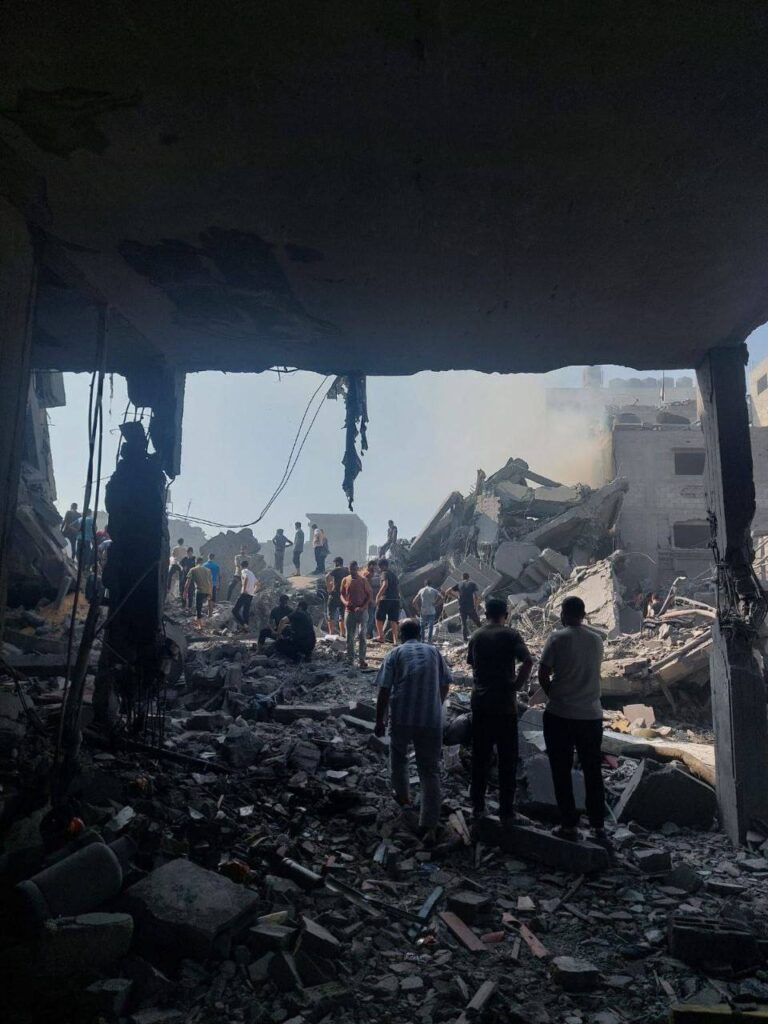 תיעוד מעזה: ההרס הרב במחנה הפליטים ג'באליה