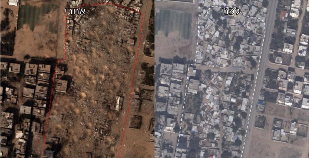 תיעוד מעזה: ההרס הרב במחנה הפליטים ג'באליה