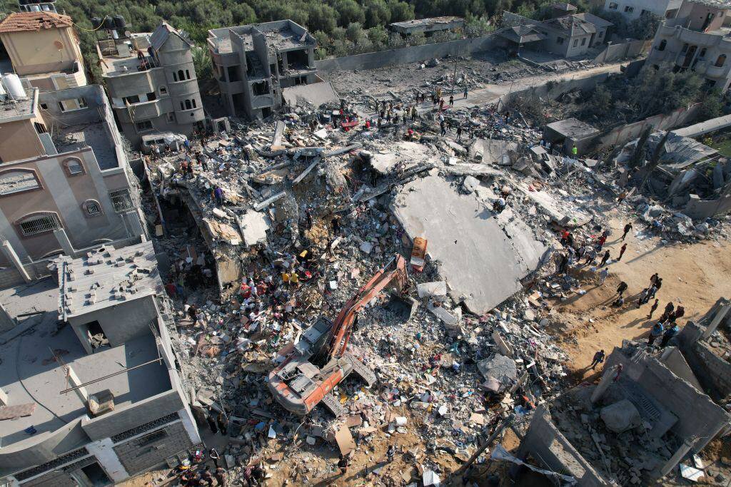 תיעוד מעזה: ההרס הרב במחנה הפליטים ג'באליה