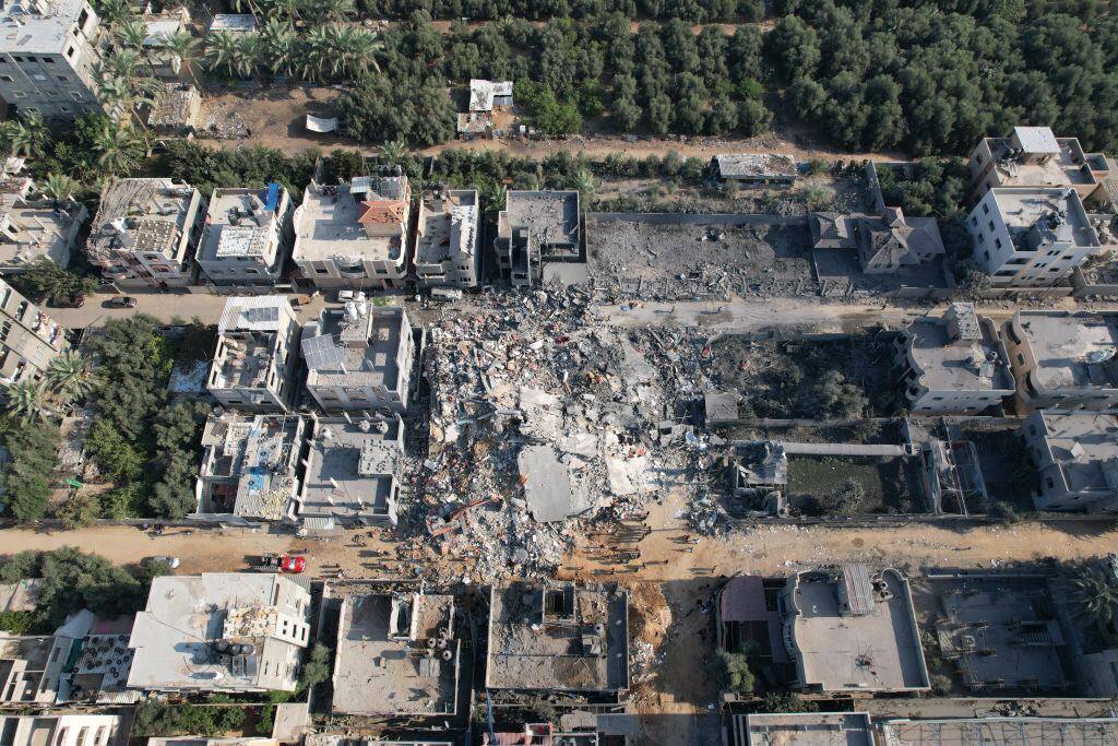 תיעוד מעזה: ההרס הרב במחנה הפליטים ג'באליה