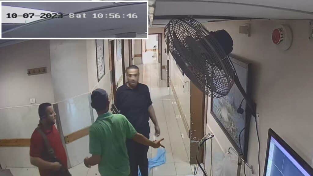 צה"ל חושף צילומי אבטחה מתוך שיפא: כך הובלו החטופים במסדרונות