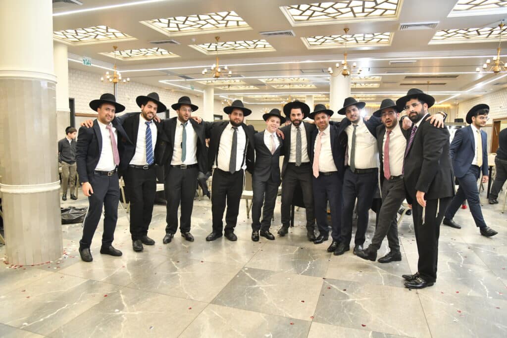 גלריה: יו"ר ש"ס בירמץ את בנו - צמרת המפלגה הגיעה לברך