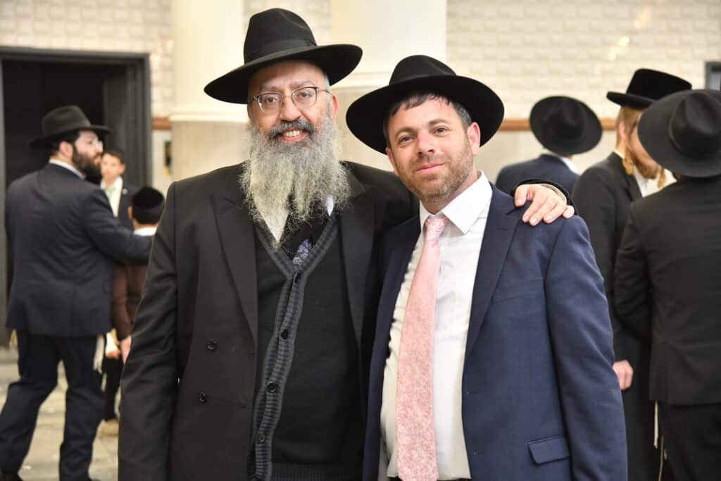 גלריה: יו"ר ש"ס בירמץ את בנו - צמרת המפלגה הגיעה לברך