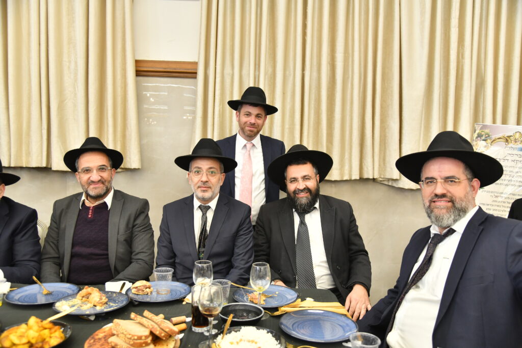 גלריה: יו"ר ש"ס בירמץ את בנו - צמרת המפלגה הגיעה לברך