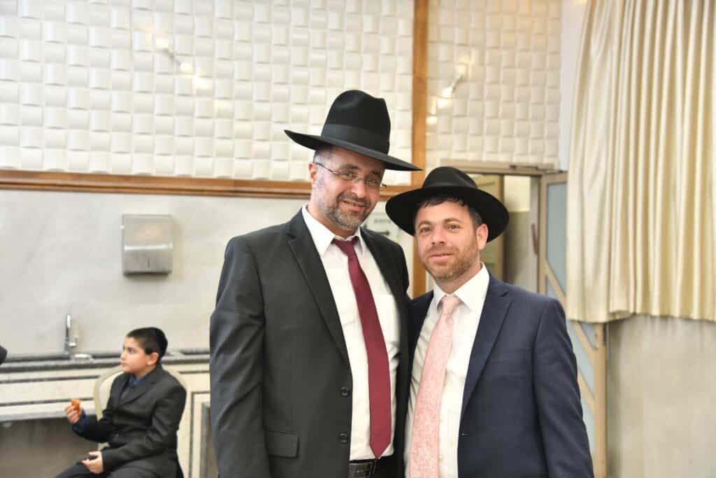 גלריה: יו"ר ש"ס בירמץ את בנו - צמרת המפלגה הגיעה לברך