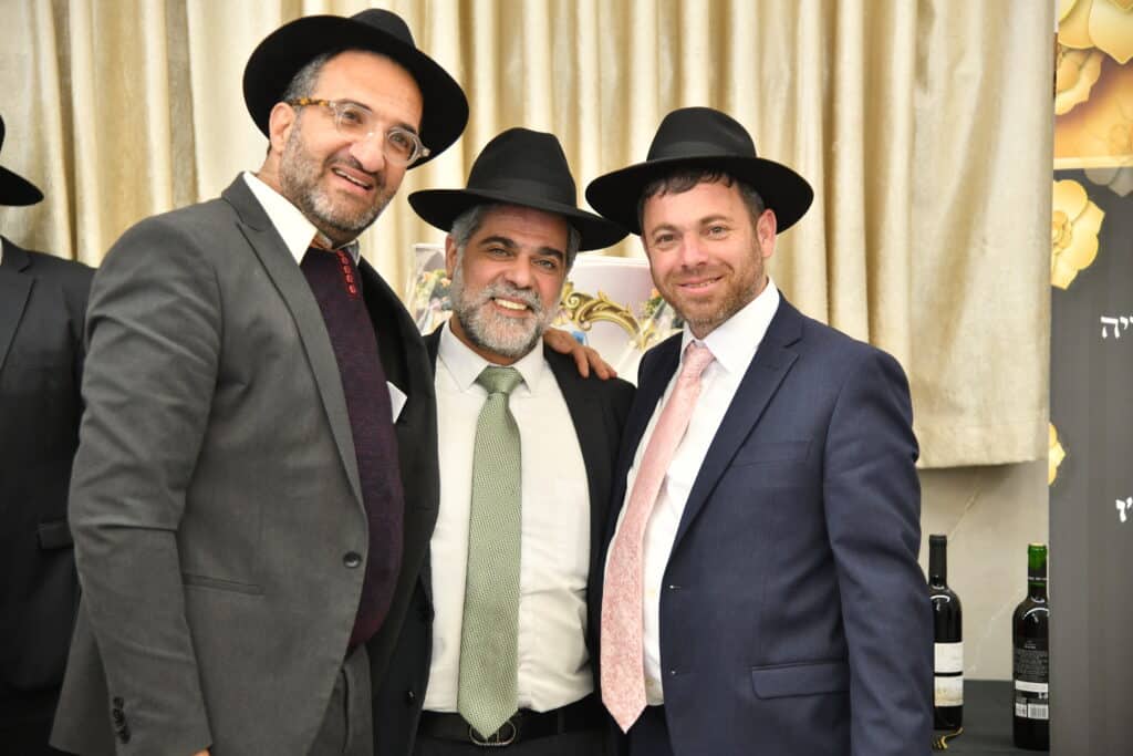 גלריה: יו"ר ש"ס בירמץ את בנו - צמרת המפלגה הגיעה לברך