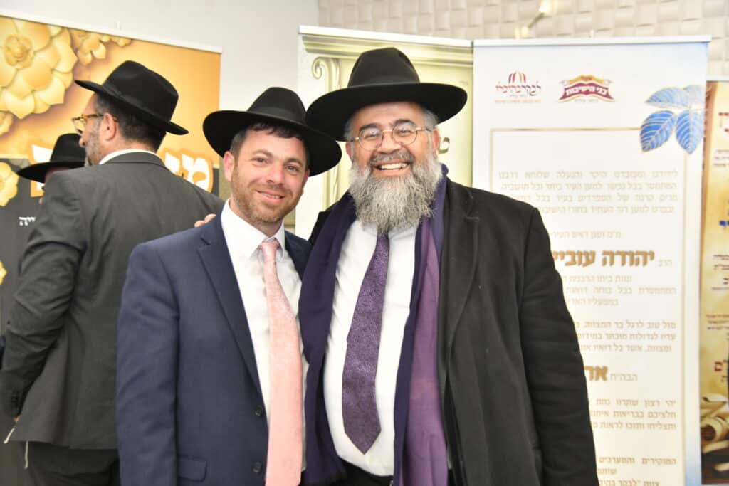 גלריה: יו"ר ש"ס בירמץ את בנו - צמרת המפלגה הגיעה לברך