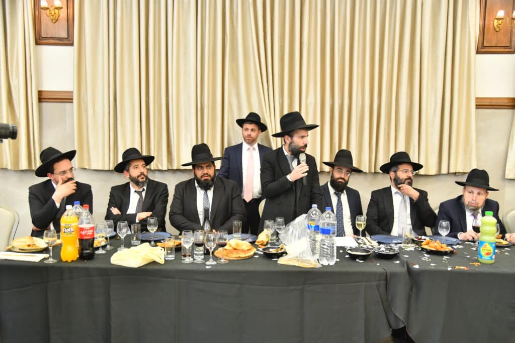 גלריה: יו"ר ש"ס בירמץ את בנו - צמרת המפלגה הגיעה לברך