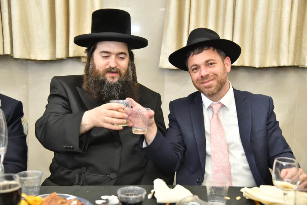 גלריה: יו"ר ש"ס בירמץ את בנו - צמרת המפלגה הגיעה לברך