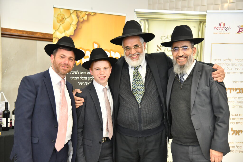 גלריה: יו"ר ש"ס בירמץ את בנו - צמרת המפלגה הגיעה לברך