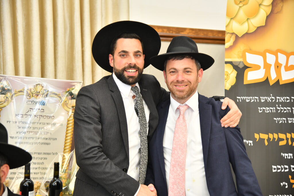 גלריה: יו"ר ש"ס בירמץ את בנו - צמרת המפלגה הגיעה לברך