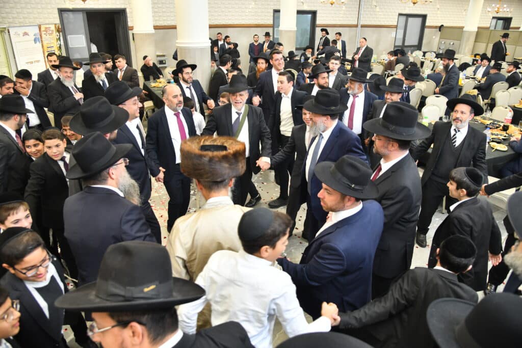 גלריה: יו"ר ש"ס בירמץ את בנו - צמרת המפלגה הגיעה לברך