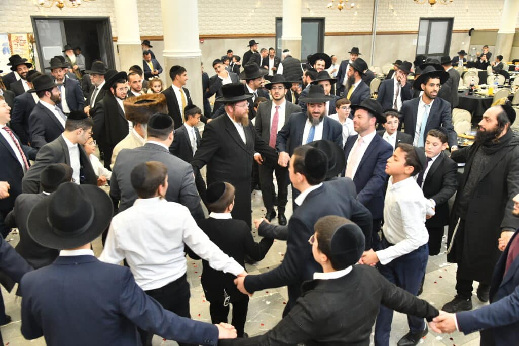 גלריה: יו"ר ש"ס בירמץ את בנו - צמרת המפלגה הגיעה לברך