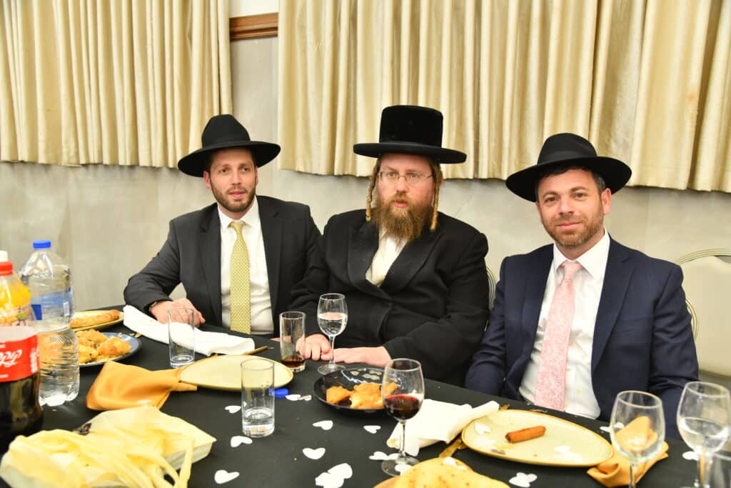 גלריה: יו"ר ש"ס בירמץ את בנו - צמרת המפלגה הגיעה לברך