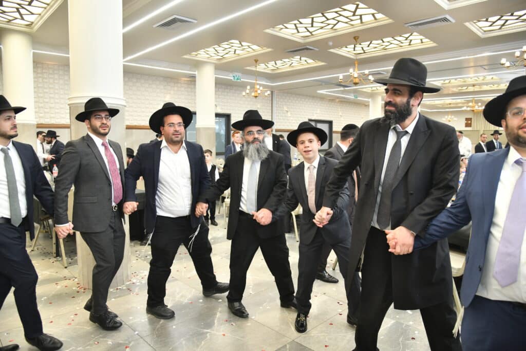 גלריה: יו"ר ש"ס בירמץ את בנו - צמרת המפלגה הגיעה לברך