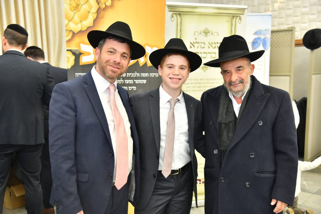 גלריה: יו"ר ש"ס בירמץ את בנו - צמרת המפלגה הגיעה לברך