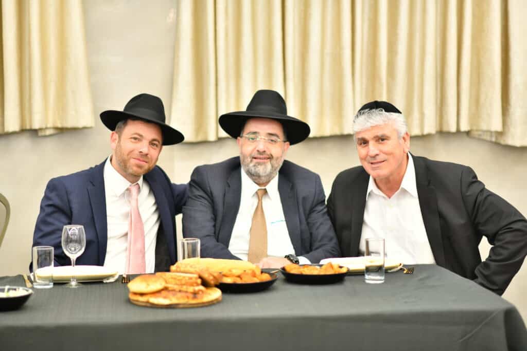 גלריה: יו"ר ש"ס בירמץ את בנו - צמרת המפלגה הגיעה לברך