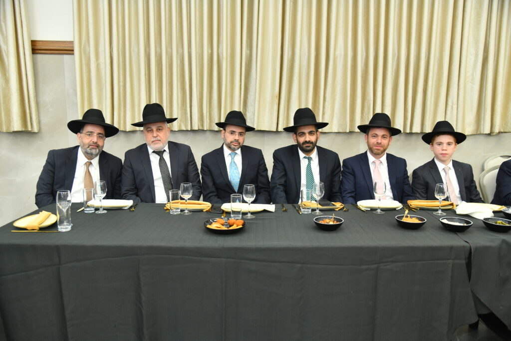 גלריה: יו"ר ש"ס בירמץ את בנו - צמרת המפלגה הגיעה לברך