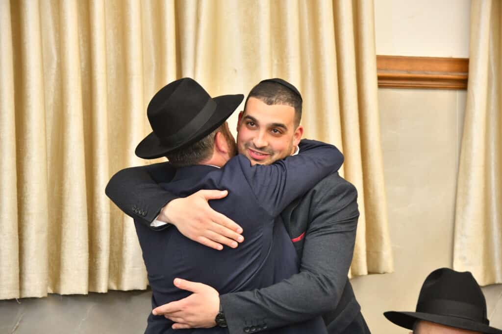 גלריה: יו"ר ש"ס בירמץ את בנו - צמרת המפלגה הגיעה לברך