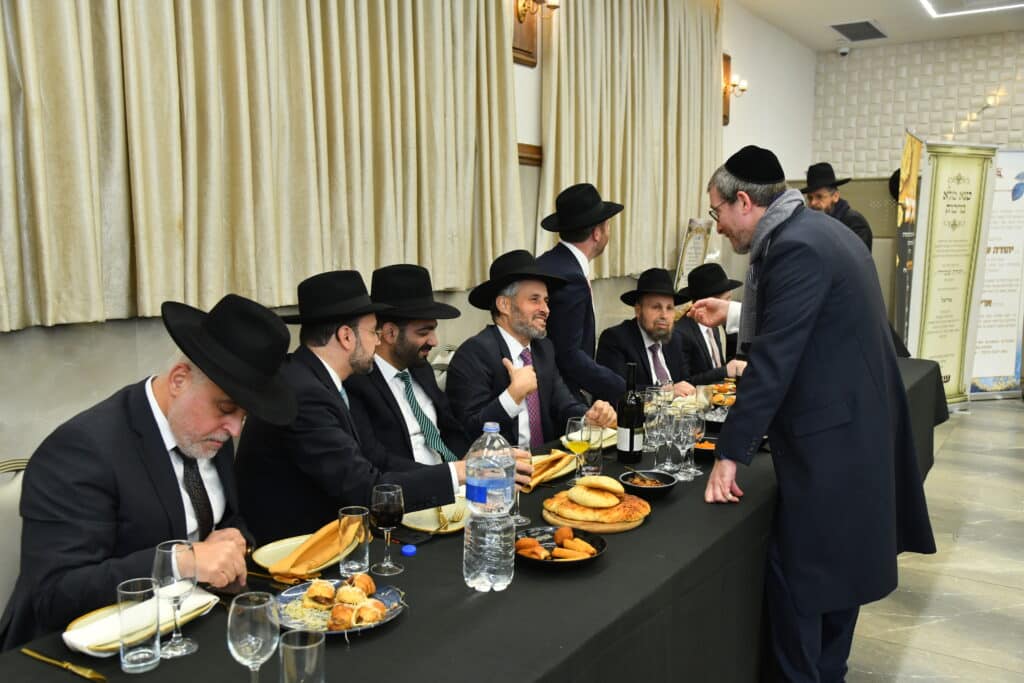 גלריה: יו"ר ש"ס בירמץ את בנו - צמרת המפלגה הגיעה לברך