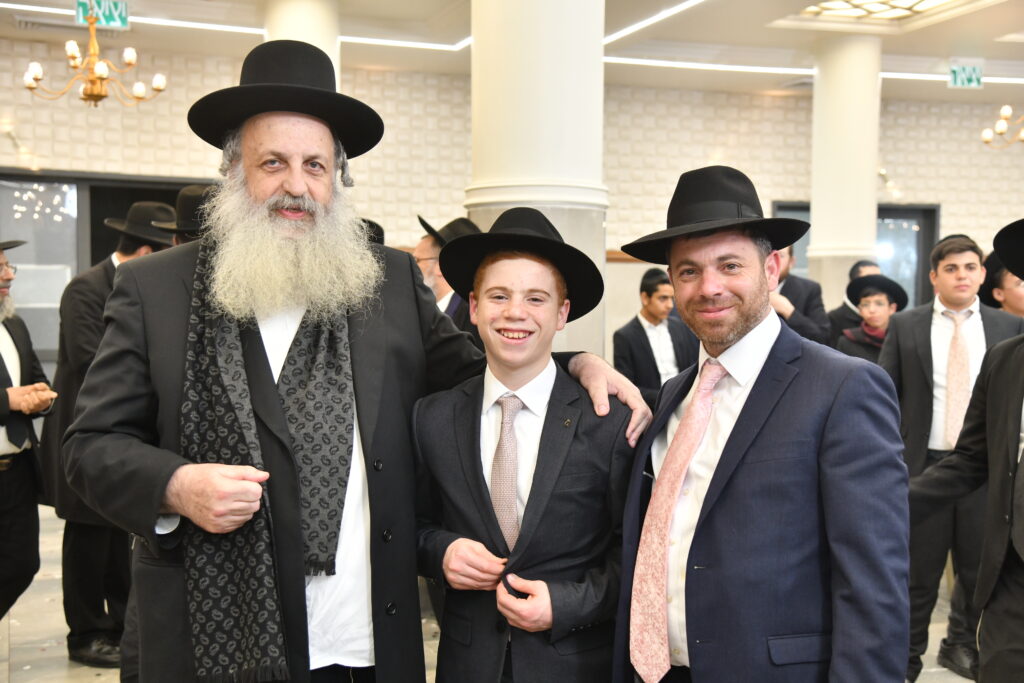 גלריה: יו"ר ש"ס בירמץ את בנו - צמרת המפלגה הגיעה לברך