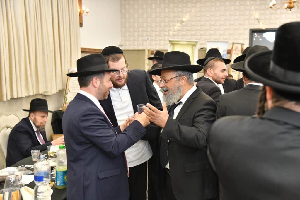 גלריה: יו"ר ש"ס בירמץ את בנו - צמרת המפלגה הגיעה לברך