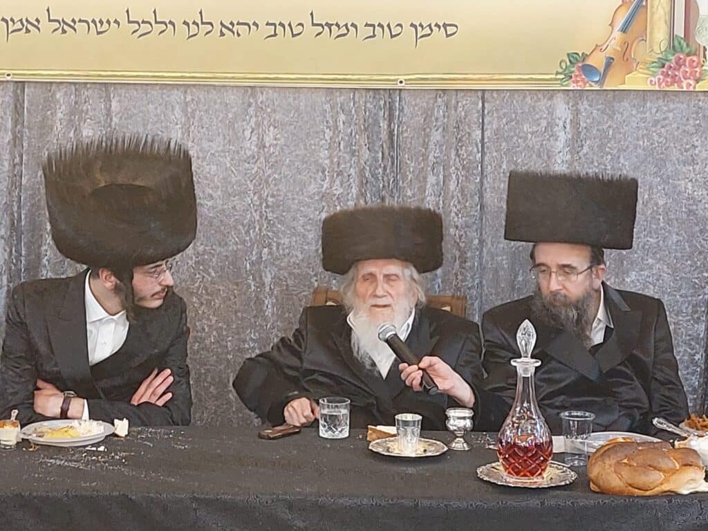 תיעוד: שמחת ש"ב לנכדת הגה"צ רבי מרדכי אויערבאך