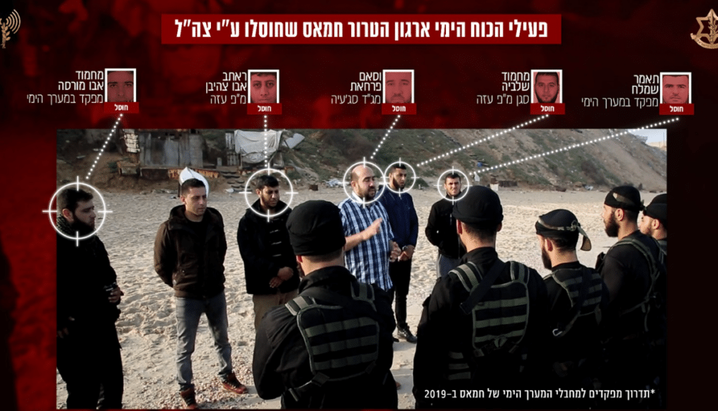 כוחות הזרוע הביאו לפגיעה משמעותית במערך הימי של ארגון הטרור חמאס