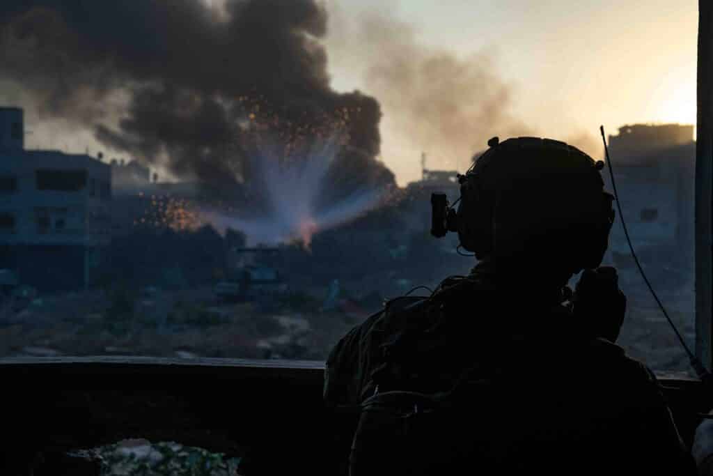 כוחות צה"ל ממשיכים את פעילותם ברצועת עזה • צפו