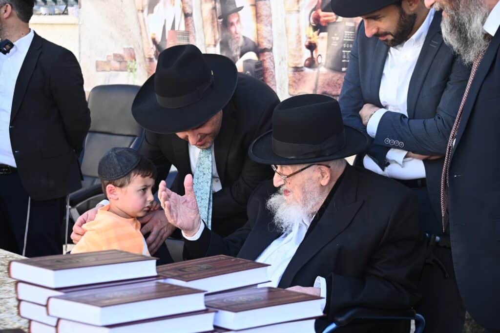 מרן הגרמ"צ ברגמן לילדים: "אתם יכולים להציל את כלל ישראל"