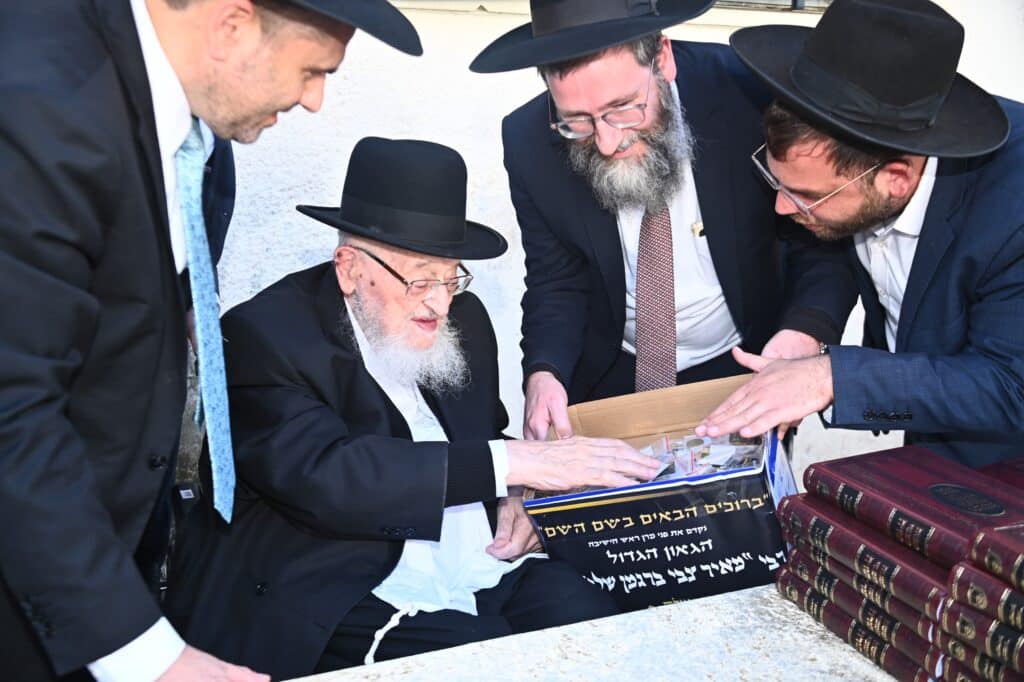 מרן הגרמ"צ ברגמן לילדים: "אתם יכולים להציל את כלל ישראל"