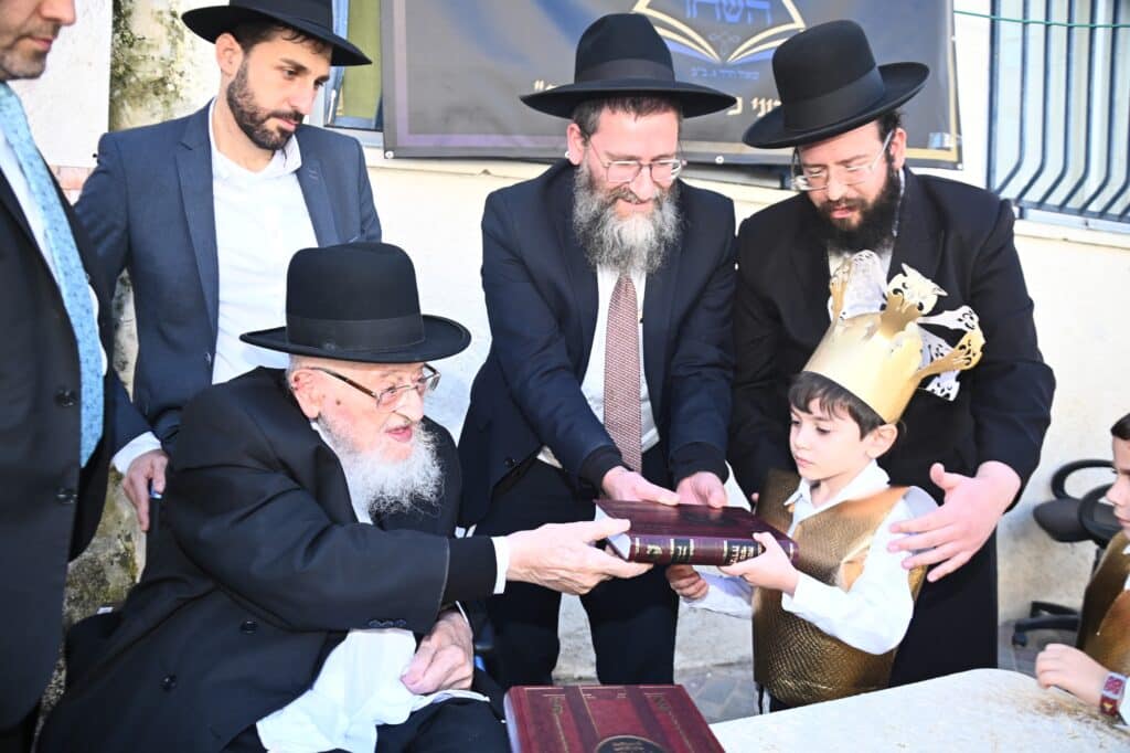 מרן הגרמ"צ ברגמן לילדים: "אתם יכולים להציל את כלל ישראל"