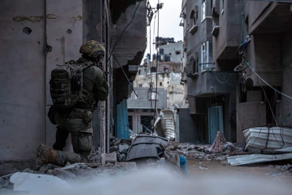 תיעוד דרמטי: צה״ל מכריז על השלמת כיבוש ג׳באליה