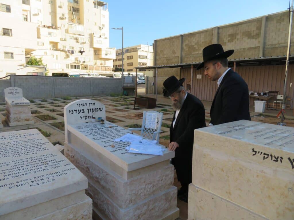 יום השנה: רבי מסעוד בן שמעון על ציון הגר"ש בעדני זצ"ל