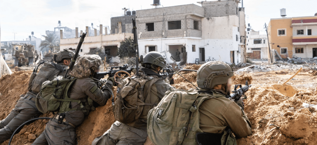 כוחות אוגדה 98 השלימו הלילה את כיתור חאן יונס כוחות אוגדה 98 השלימו הלילה את כיתור חאן יונס