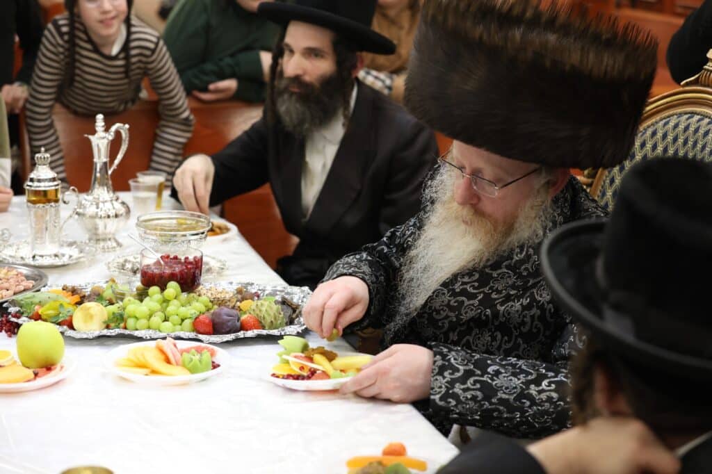 תיעוד: ראש השנה לאילנות בחצה"ק קרעטשניף - קרית גת