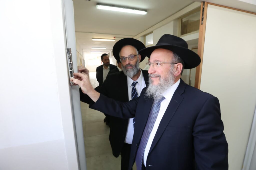 נחנך המשכן החדש של המסגרת הישיבתית "עמל התורה" שע"י 'חסד נעורים' 