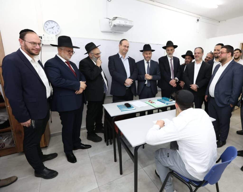 נחנך המשכן החדש של המסגרת הישיבתית "עמל התורה" שע"י 'חסד נעורים' 