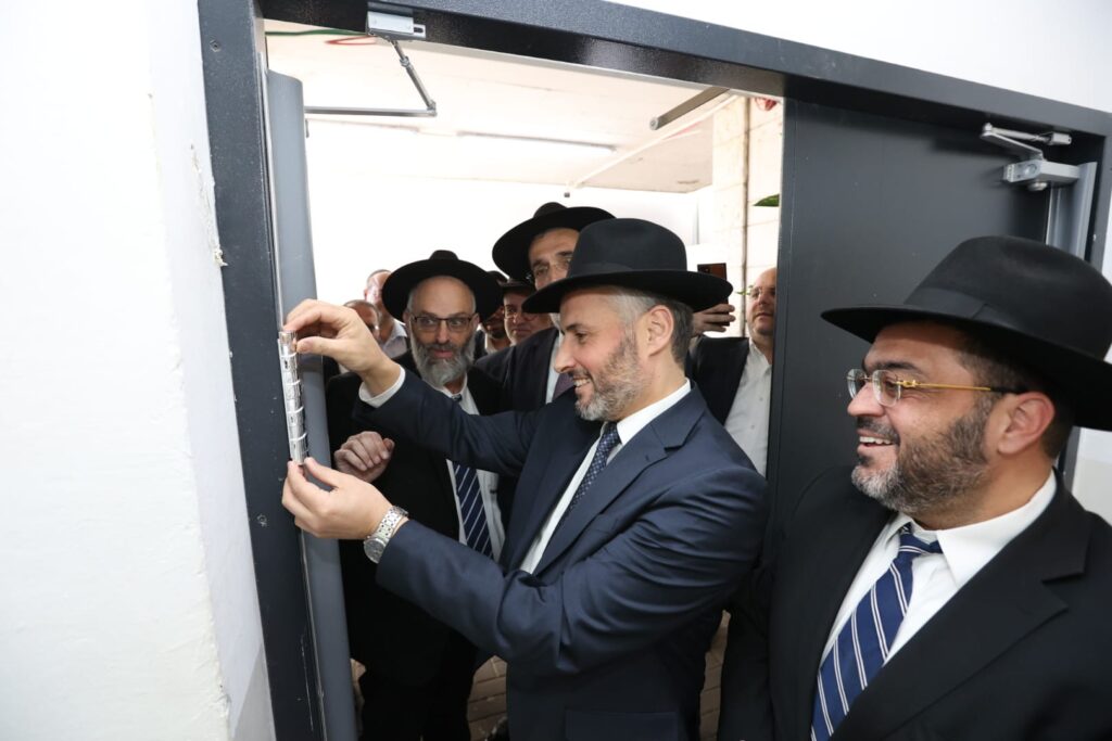 נחנך המשכן החדש של המסגרת הישיבתית "עמל התורה" שע"י 'חסד נעורים' 