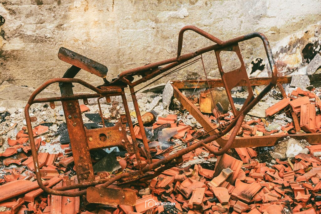 ארבעה חודשים אחרי: הצלם החב"די בתיעוד עצוב מבארי