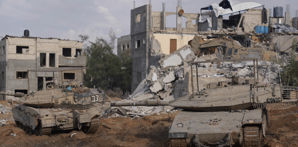 כוחות אוגדה 98 השלימו הלילה את כיתור חאן יונס כוחות אוגדה 98 השלימו הלילה את כיתור חאן יונס