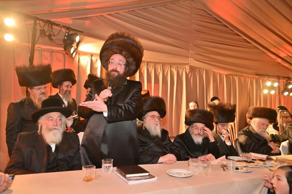 החסידים רקדו כל הלילה: המשפיע החסידי חיתן את בתו