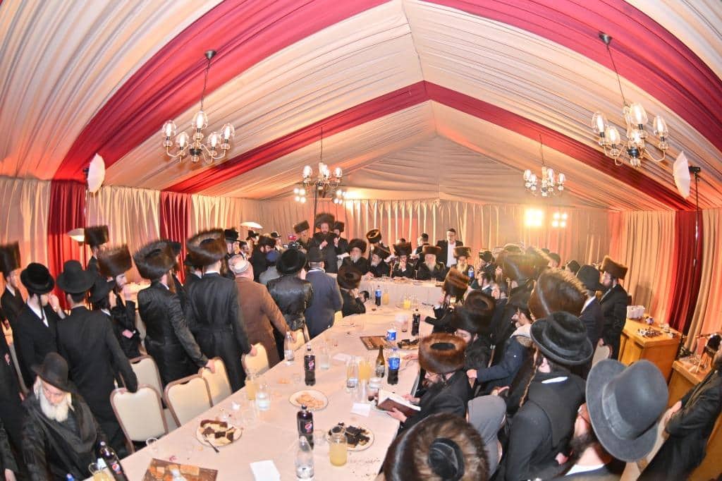 החסידים רקדו כל הלילה: המשפיע החסידי חיתן את בתו