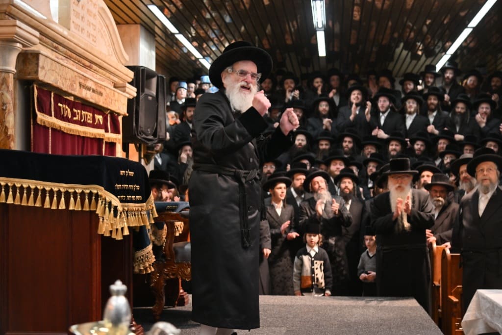 גלריה: מסע הבזק של הרבי מויז'ניץ לאנטוורפן