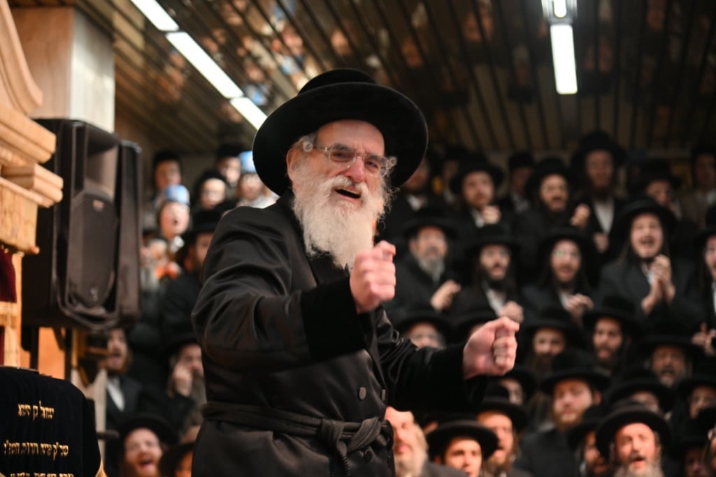 גלריה: מסע הבזק של הרבי מויז'ניץ לאנטוורפן