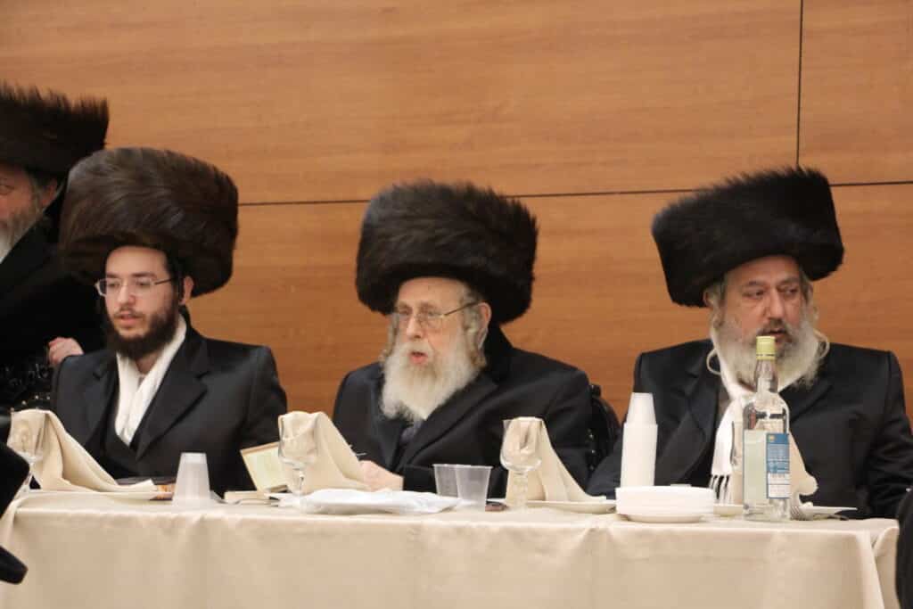 גלריה: שמחת נישואי בן האדמו"ר מרימנוב