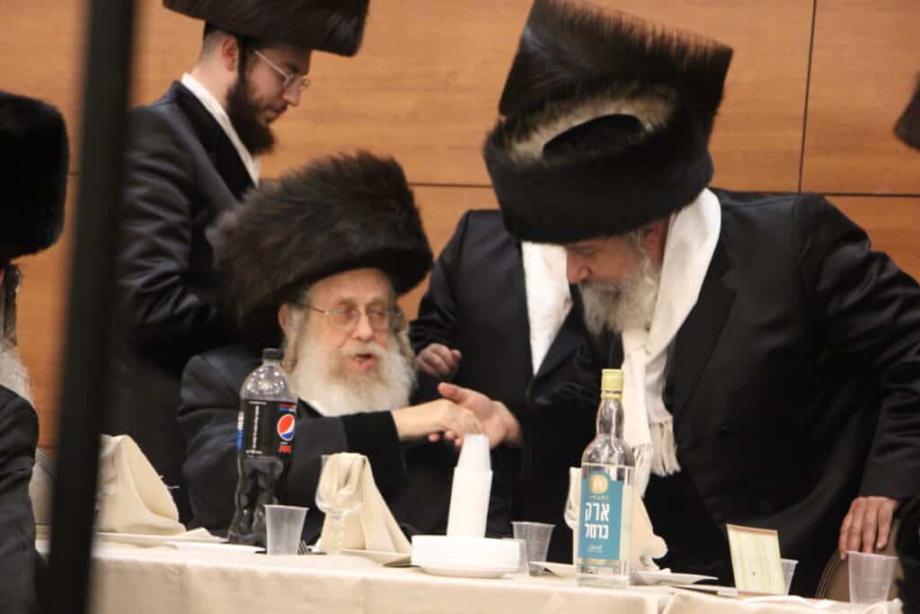 גלריה: שמחת נישואי בן האדמו"ר מרימנוב