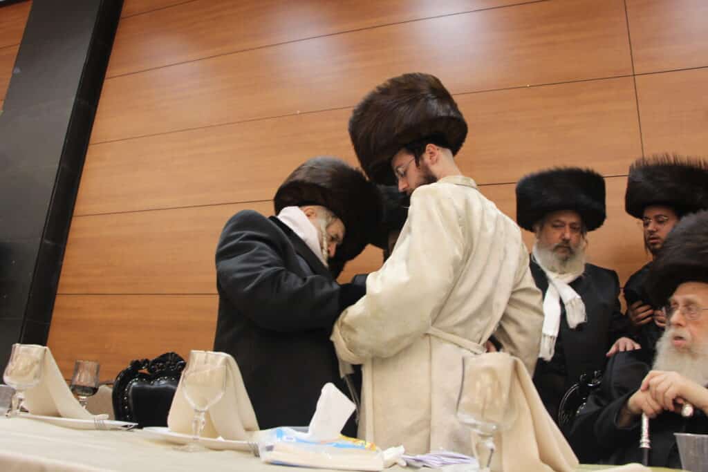 גלריה: שמחת נישואי בן האדמו"ר מרימנוב