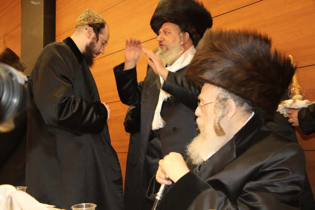 גלריה: שמחת נישואי בן האדמו"ר מרימנוב