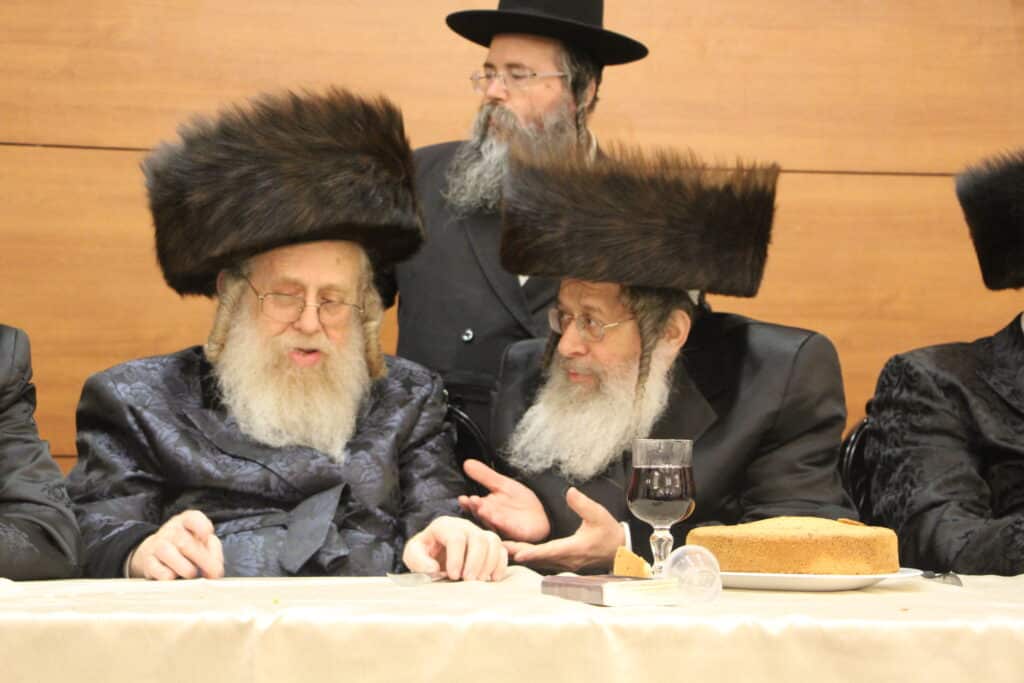 גלריה: שמחת נישואי בן האדמו"ר מרימנוב